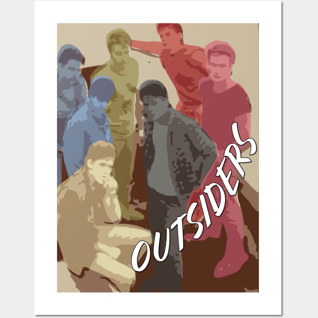 The Outsiders Wall Art by ceej1313